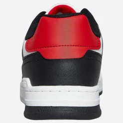 Levi's Junior John Sneaker Schwarz/Weiß/Rot 0230 Black White Red 0230