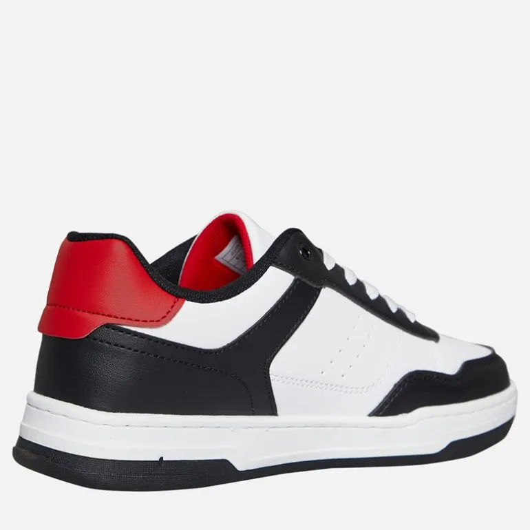 Levi's Junior John Sneaker Schwarz/Weiß/Rot 0230 Black White Red 0230