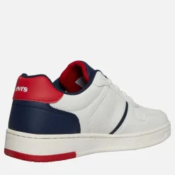 Levi's Junior Kickser Sneaker Off White/Navy 3130 Off White Navy 3130
