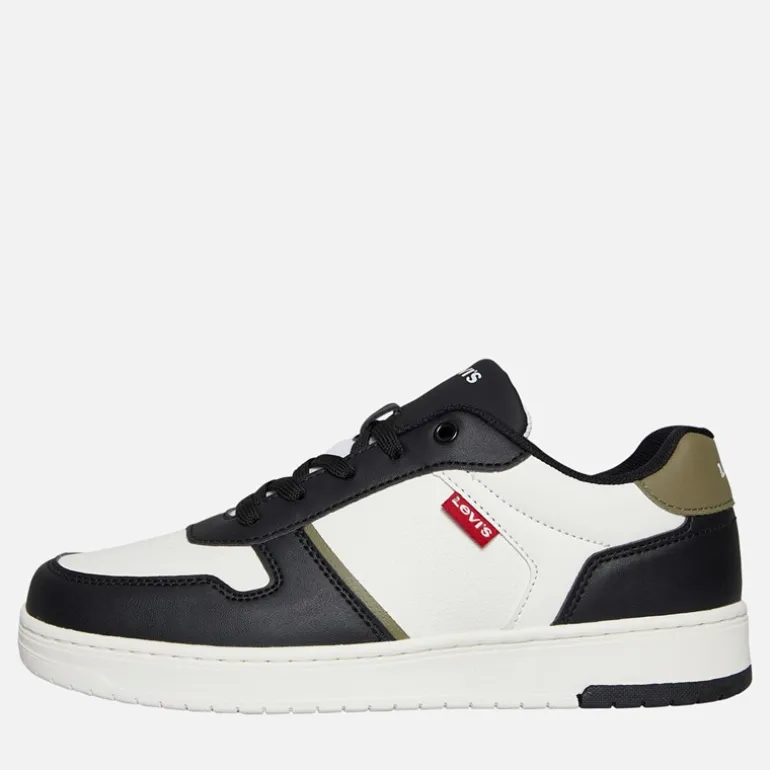 Levi's Junior Kick Sneaker Off White/Schwarz 2933 Off White Black 2933