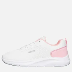 Levi's Junior Mädchen Hudson Sneaker Weiß/Rosé 2900 White Rose 2900