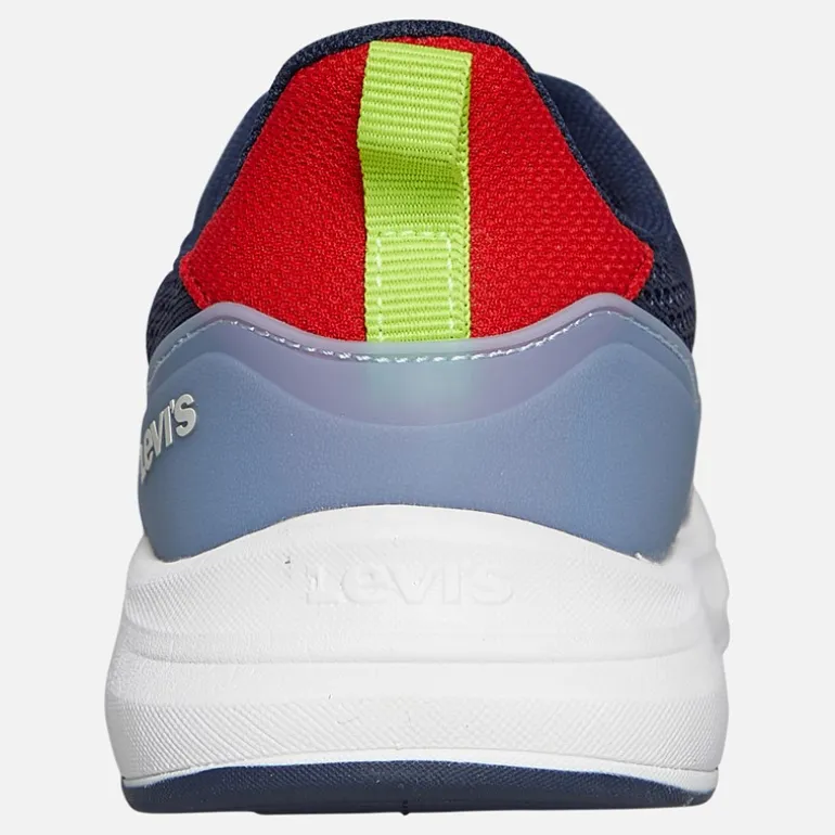 Levi's Junior Ocean Sneaker Marine/Rot 0290 Navy Red 0290