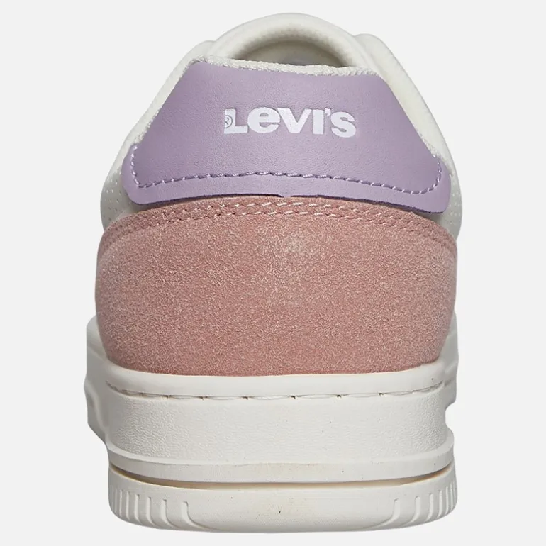 Levi's Mädchen Junior Maverick Sneaker Off White/Blau 3558 Off White Blue 3558
