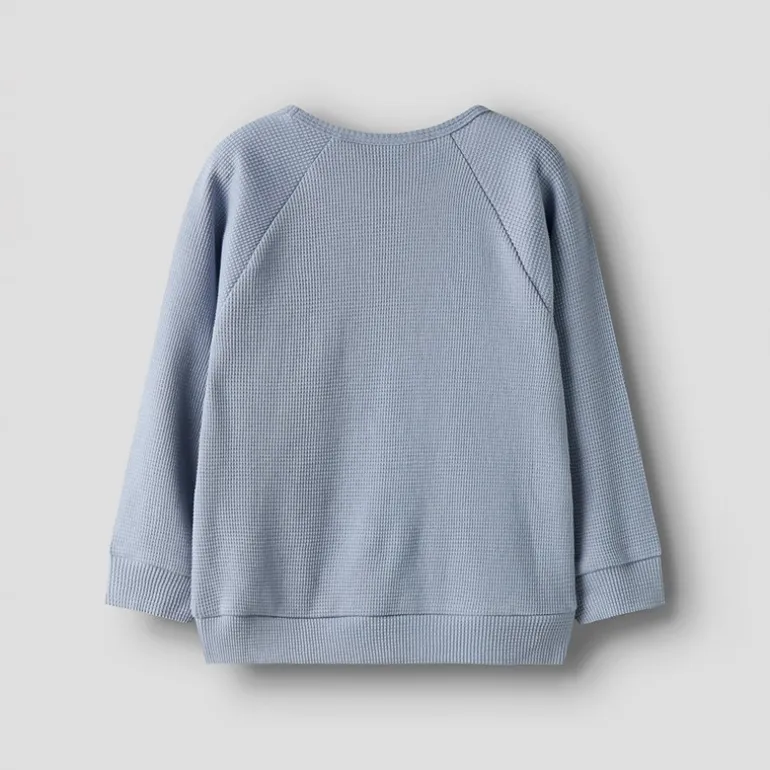 Lil' Atelier Junge Balto Langarmshirt Zen Blue