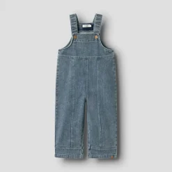 Lil' Atelier Mädchen Damla Latzhosen Medium Blue Denim