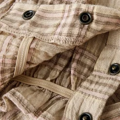 Lil' Atelier Mädchen Diema Overalls Oxford Tan