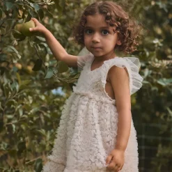 Lil' Atelier Mädchen Fauna Tüll Kleid Pumice Stone
