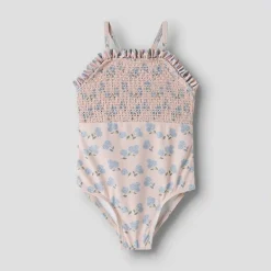 Lil' Atelier Mädchen Fiona Badeanzug Peach Whip