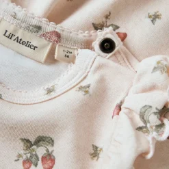 Lil' Atelier Mädchen Gayo Kurzarm Kleid Morganite