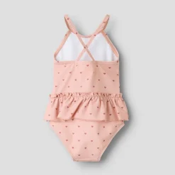 Lil' Atelier Mädchen Helgina Badeanzug Misty Rose