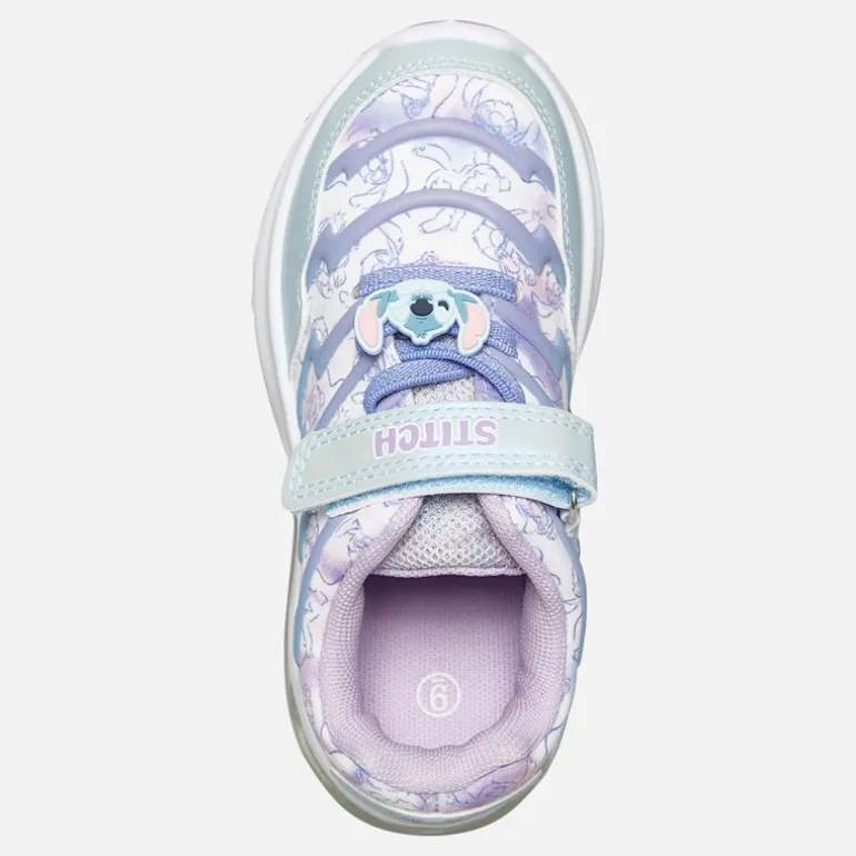 Lilo and Stitch Kleinkind Mädchen Gambia Prägung Leuchten Turnschuhe Lila / Multi