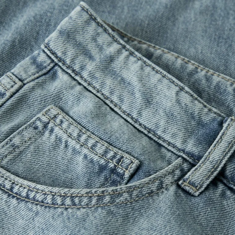 LMTD Junge Bex Extra Loose Fit Jeans Light Blue Denim