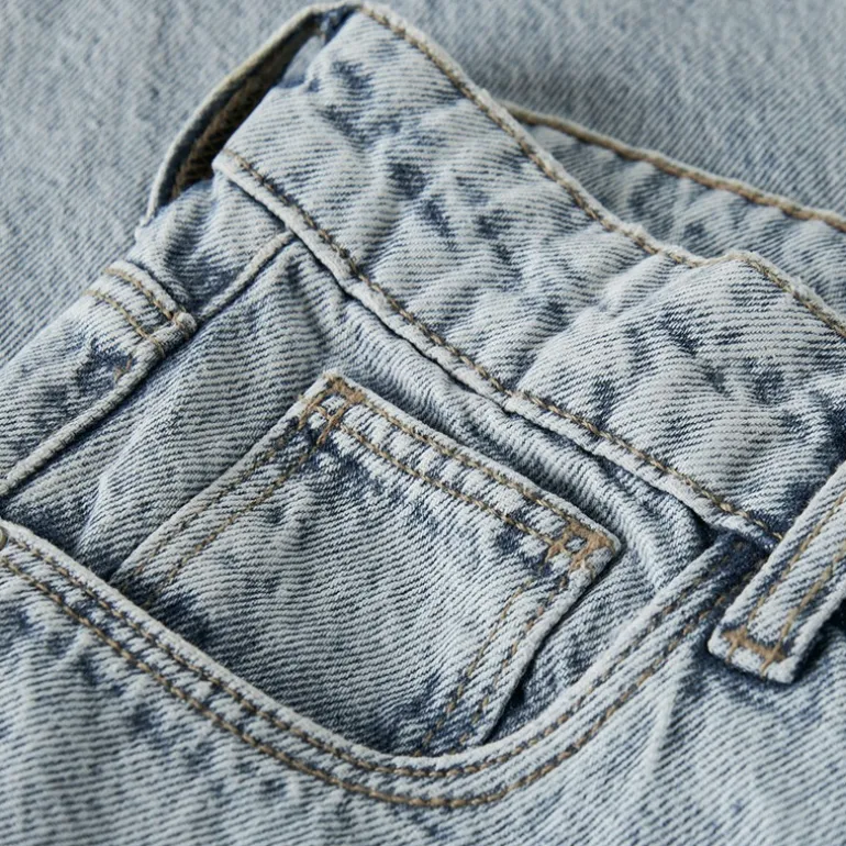 LMTD Junge Birm Loose Fit Jeans Light Blue Denim