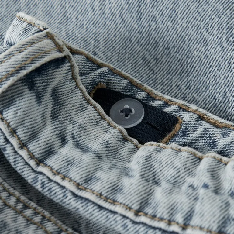 LMTD Junge Birm Loose Fit Jeans Light Blue Denim