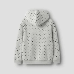 LMTD Mädchen Dosso Hoodie Light Grey Melange