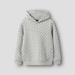 LMTD Mädchen Dosso Hoodie Light Grey Melange