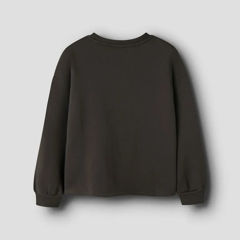 LMTD Mädchen Faris O-Ausschnitt Pullover Black Coffee