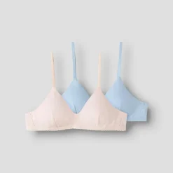 LMTD Mädchen Nantelle Zweierpack Bralettes Crystal Pink