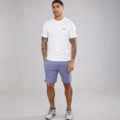 Lyle And Scott Vintage Herren Fleece Shorts X656 Explorer Blue