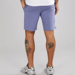Lyle And Scott Vintage Herren Fleece Shorts X656 Explorer Blue