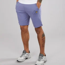Lyle And Scott Vintage Herren Fleece Shorts X656 Explorer Blue