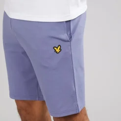 Lyle And Scott Vintage Herren Fleece Shorts X656 Explorer Blue