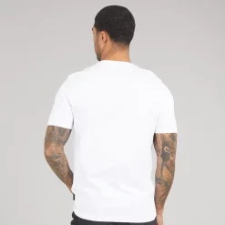 Lyle And Scott Vintage Herren Grafik T-Shirt 626 White