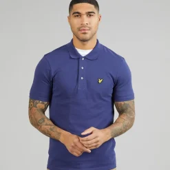 Lyle And Scott Vintage Herren Poloshirt Deep Indigo