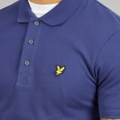 Lyle And Scott Vintage Herren Poloshirt Deep Indigo