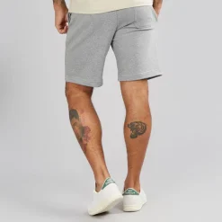 Lyle And Scott Vintage Herren Jogginghose Shorts T28 Mid Grey Marl