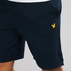 Lyle And Scott Vintage Herren Fleece Shorts Z271 Dark Navy