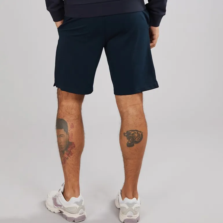 Lyle And Scott Vintage Herren Fleece Shorts Z271 Dark Navy