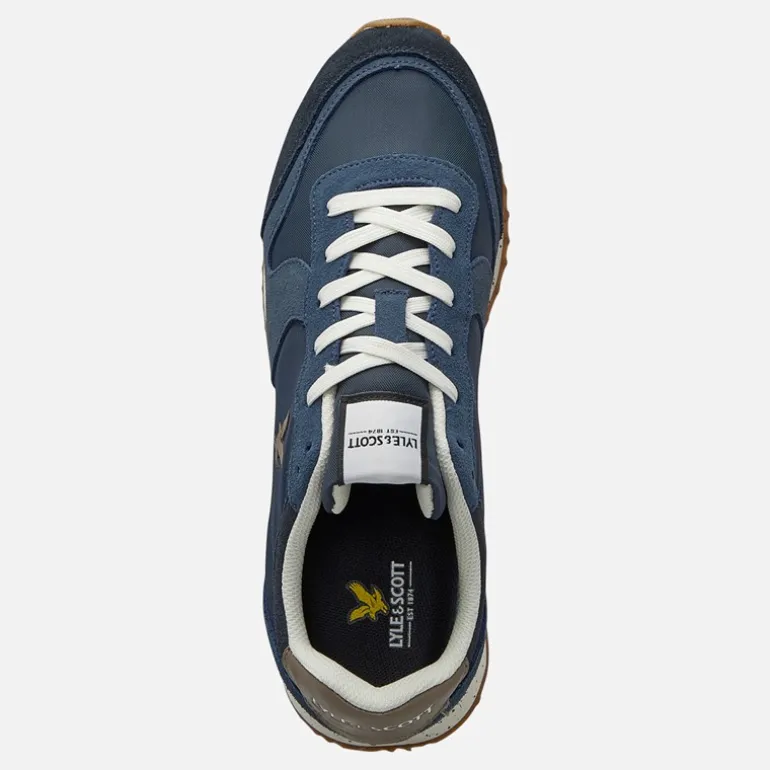 Lyle And Scott Vintage Herren Leno Sneaker Blau