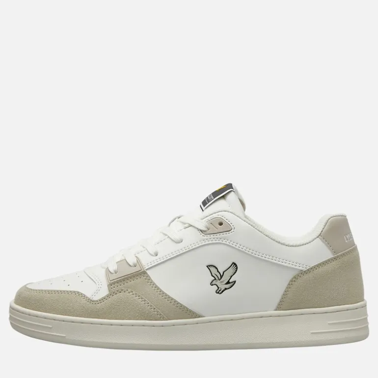 Lyle And Scott Vintage Herren Callum Sneaker White Beige