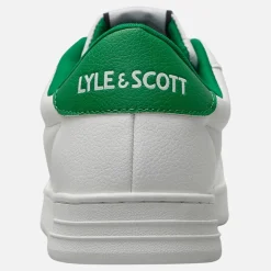 Lyle And Scott Vintage Herren Elgin Loch Trainer White Green