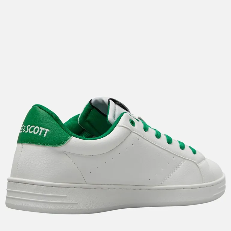 Lyle And Scott Vintage Herren Elgin Loch Trainer White Green