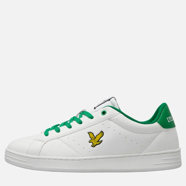 Lyle And Scott Vintage Herren Elgin Loch Trainer White Green