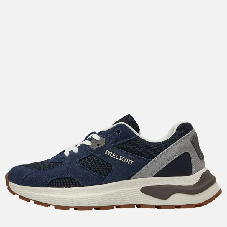 Lyle And Scott Vintage Herren Logan Sneaker Blau