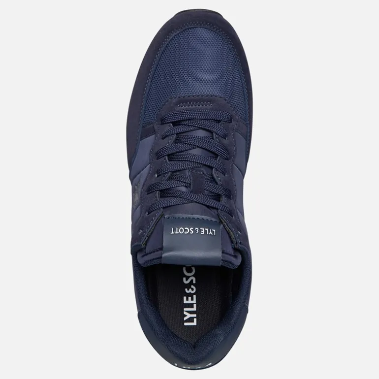 Lyle And Scott Vintage Herren Dyce Sneaker Dark Navy/Blau