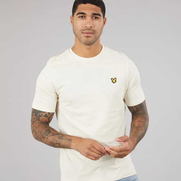 Lyle And Scott Vintage Herren T-Shirt Whitecap Grey