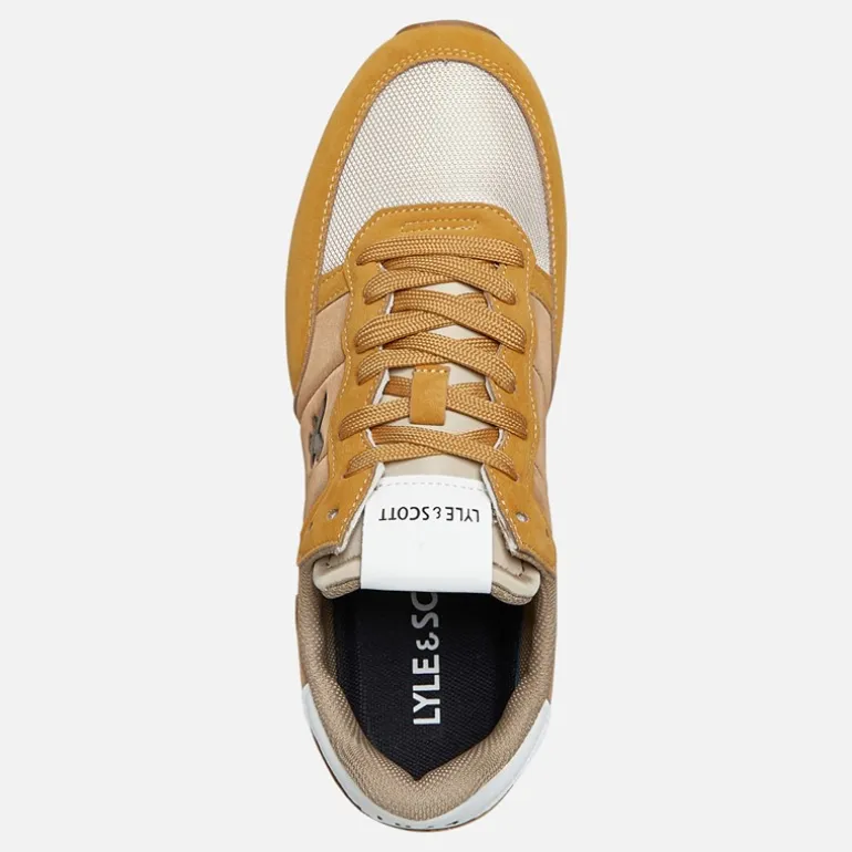 Lyle And Scott Vintage Herren Dyce Sneaker Light Brown