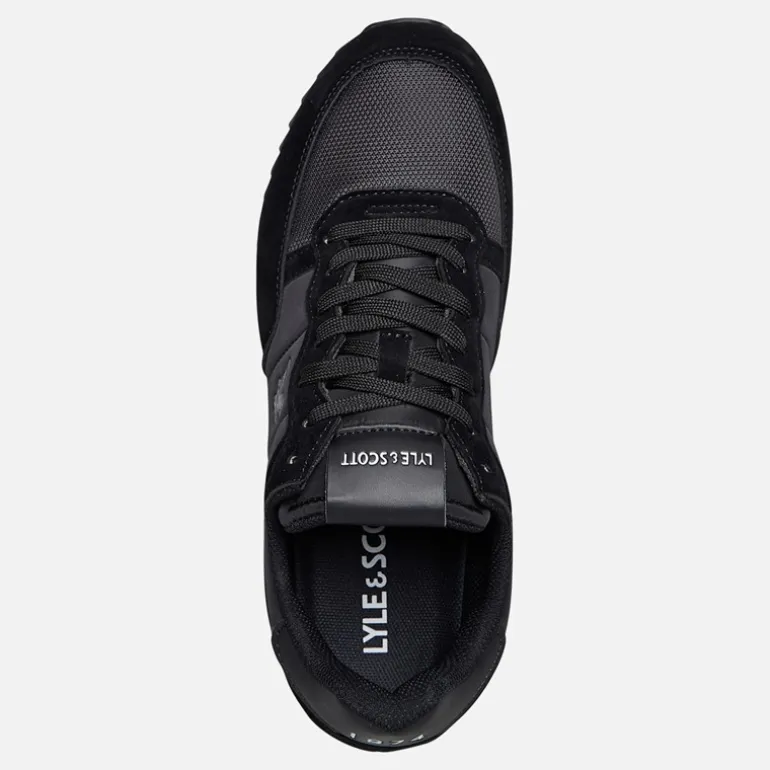 Lyle And Scott Vintage Herren Dyce Sneaker Schwarz