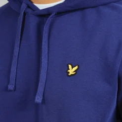 Lyle And Scott Vintage Herren Kapuzenpullover Deep Indigo