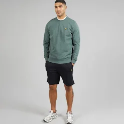 Lyle And Scott Vintage Herren Rundhals Sweatshirt Green Mercurial