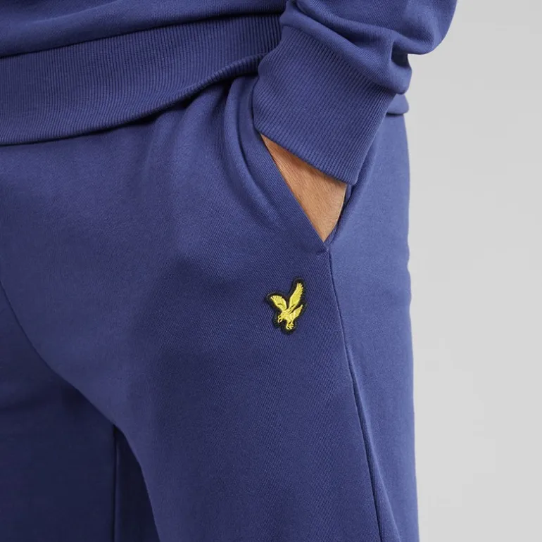 Lyle And Scott Vintage Herren Slim Fit Jogginghosen Deep Indigo