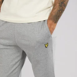 Lyle And Scott Vintage Herren Schlanke Jogginghose T28 Mid Grey Marl