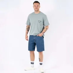 Marcus Herren Justin 2239 Denim Shorts Med. Blue Wash