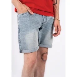 Marcus Herren Slade Shorts aus Denim Blau