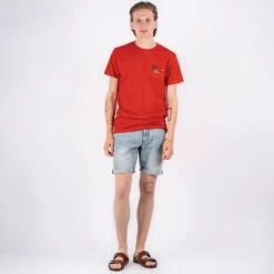 Marcus Herren Slade Shorts aus Denim Blau