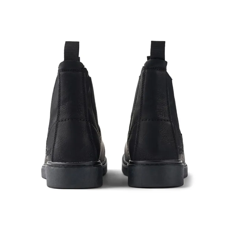 MCS Herren Chelsea Stiefel Schwarz